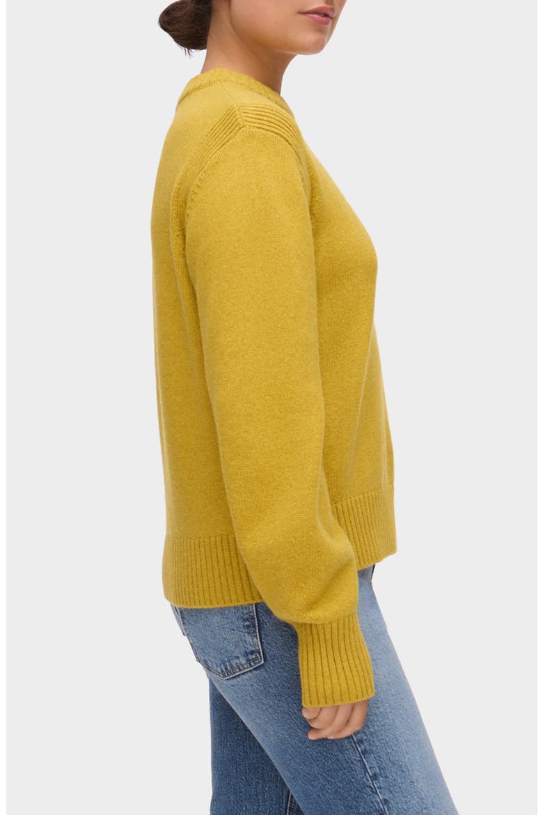 Dion Mock Neck Sweater, Alternate, color, HOT MUSTARD