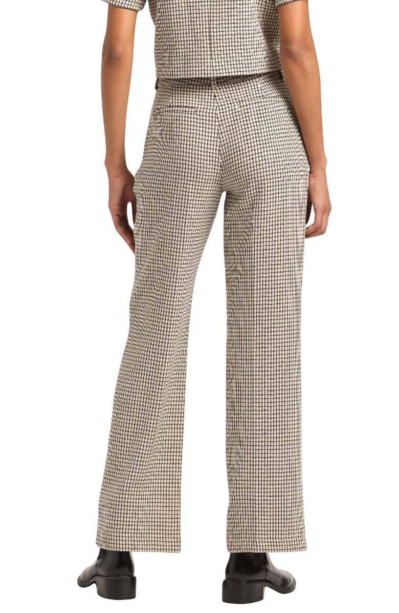 Derek Lam 10 Crosby Nell Wide Leg Pants, Alternate, color, Biscuit Multi