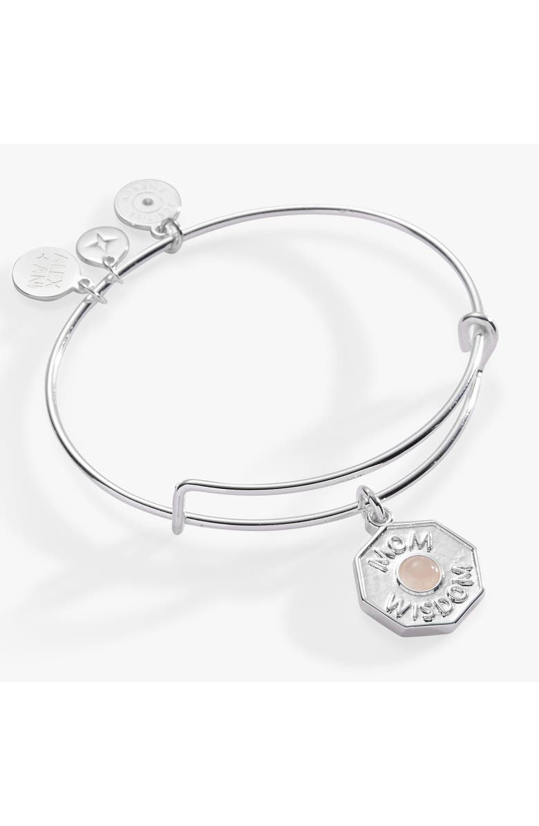 Alex and Ani BILY Mom - Mom Wisdom EWB, Main, color, Silver