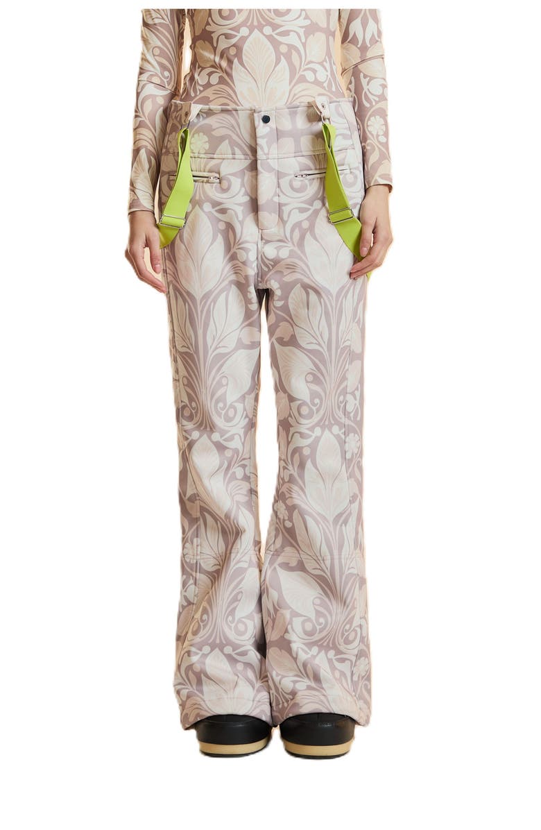 Cynthia Rowley Ski Pants, Main, color, Taupe Multi