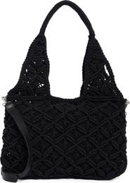 Collection XIIX Large Macramé Tote Bag