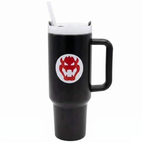 Super Mario Bowser 40 Oz Tumbler
