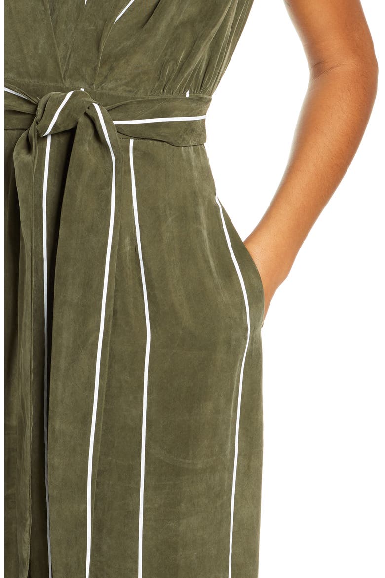 Pia Sleeveless Split Wide Leg Jumpsuit, Alternate, color, PENNY STRIPE