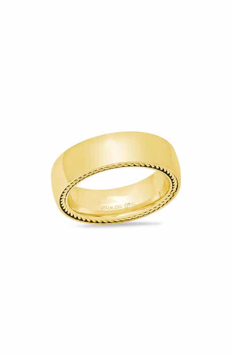 18K Gold Plated Stainless Steel Ring