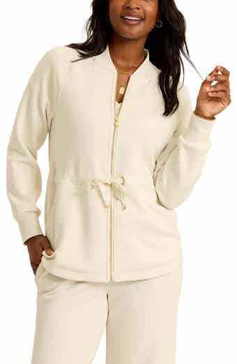 Palm Voyage Zip-Up Jacket