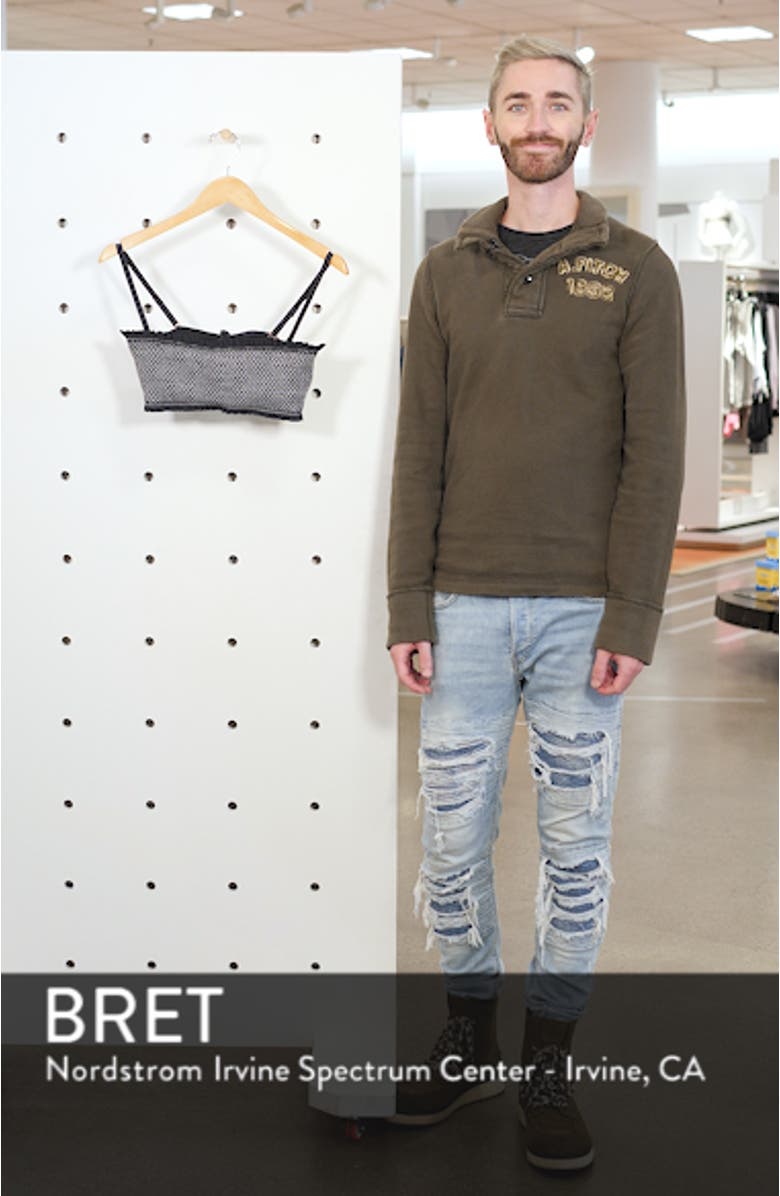 Smocked Bandeau Bikini Top, sales video thumbnail