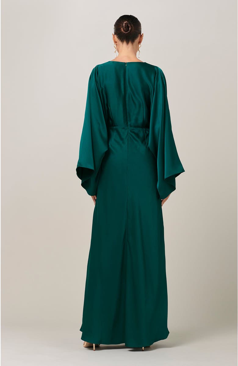 SAVEL Sassy Midi Dress, Alternate, color, Emerald