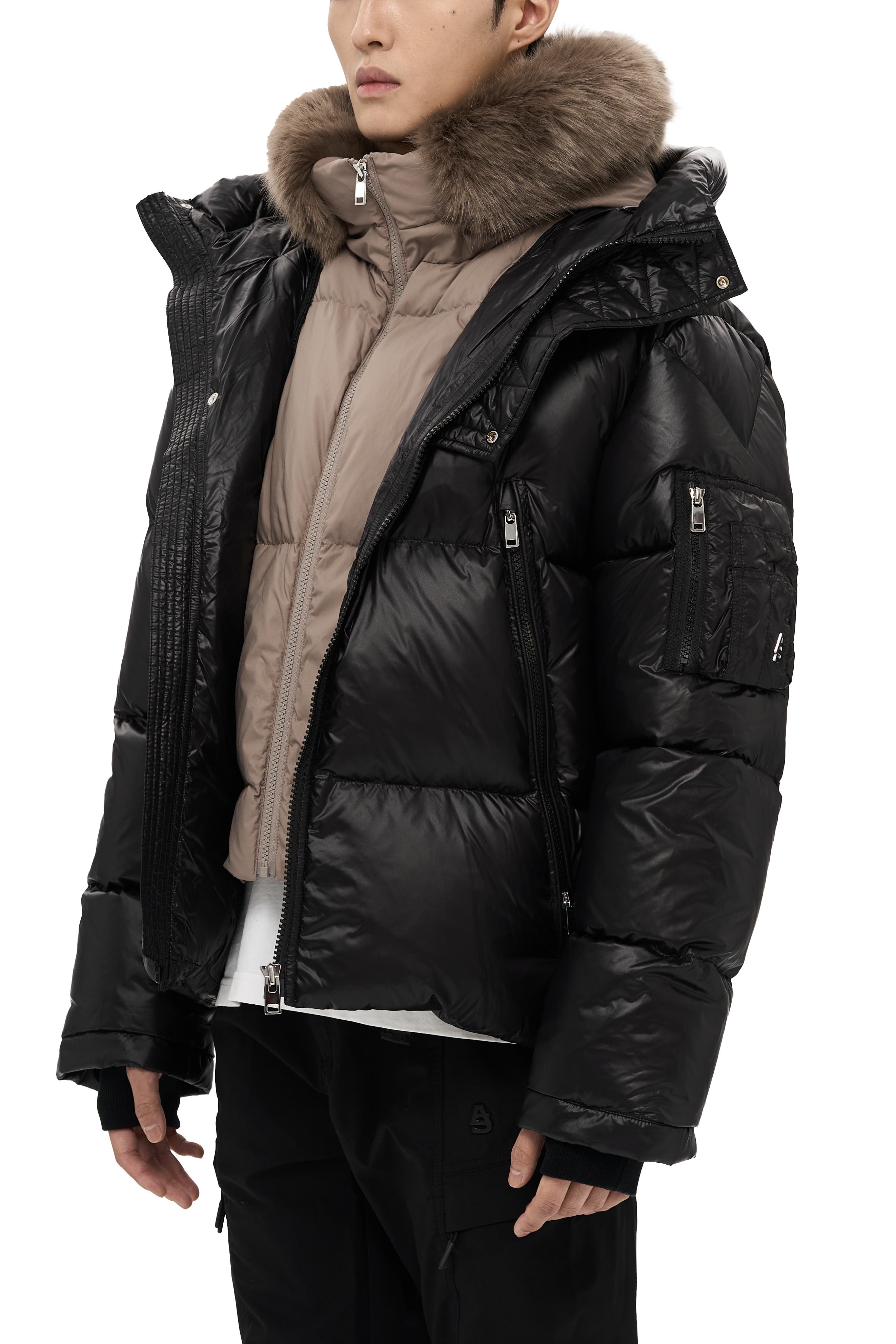 Kudu Detachable Double Hood Puffer - image 2