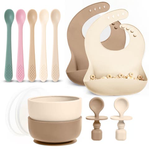 Silicone Baby Feeding Set 11-Piece