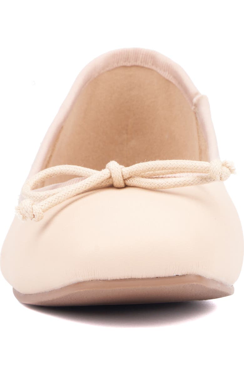 NEW YORK AND COMPANY Paulina Ballet Flat, Alternate, color, Beige