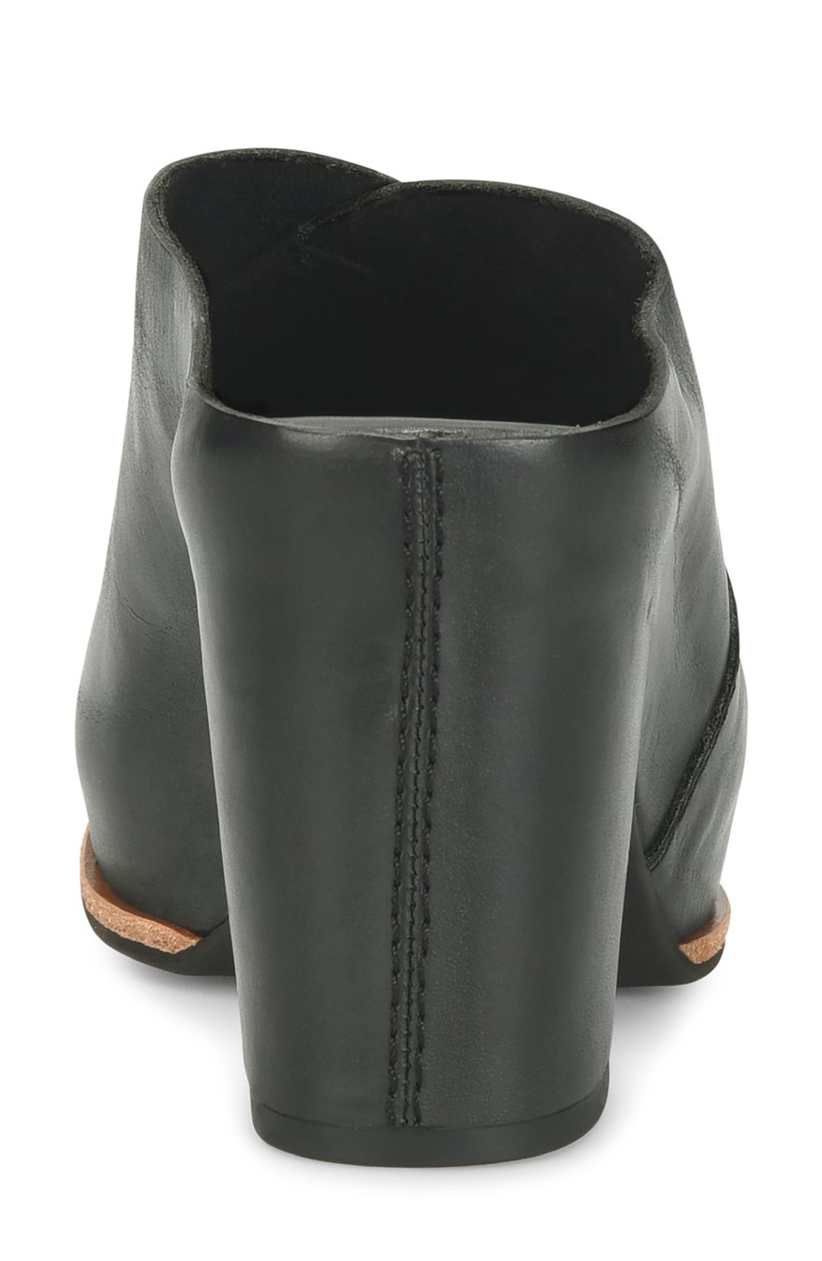 Kork-Ease<sup>®</sup> Stowe Platform Slide Sandal, Alternate, color, Black Leather