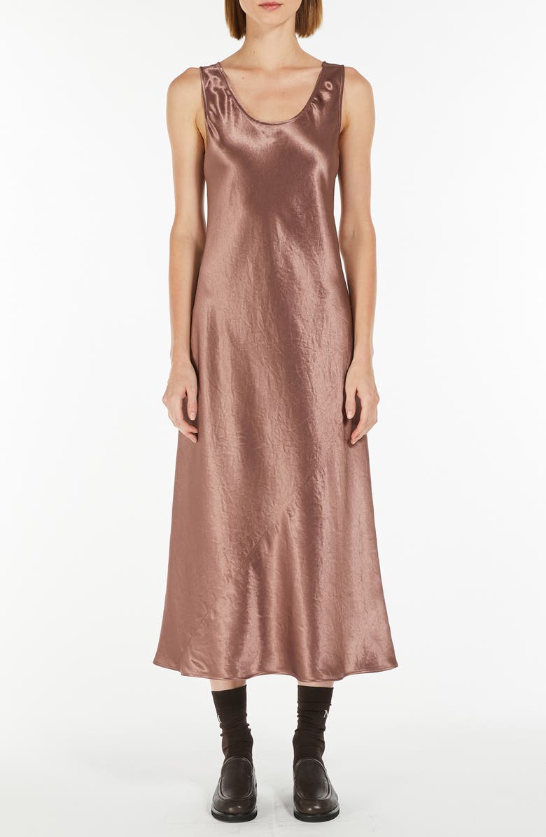 MM by Max Mara Talete Sleeveless A-Line Dress, Main, color, Mauve