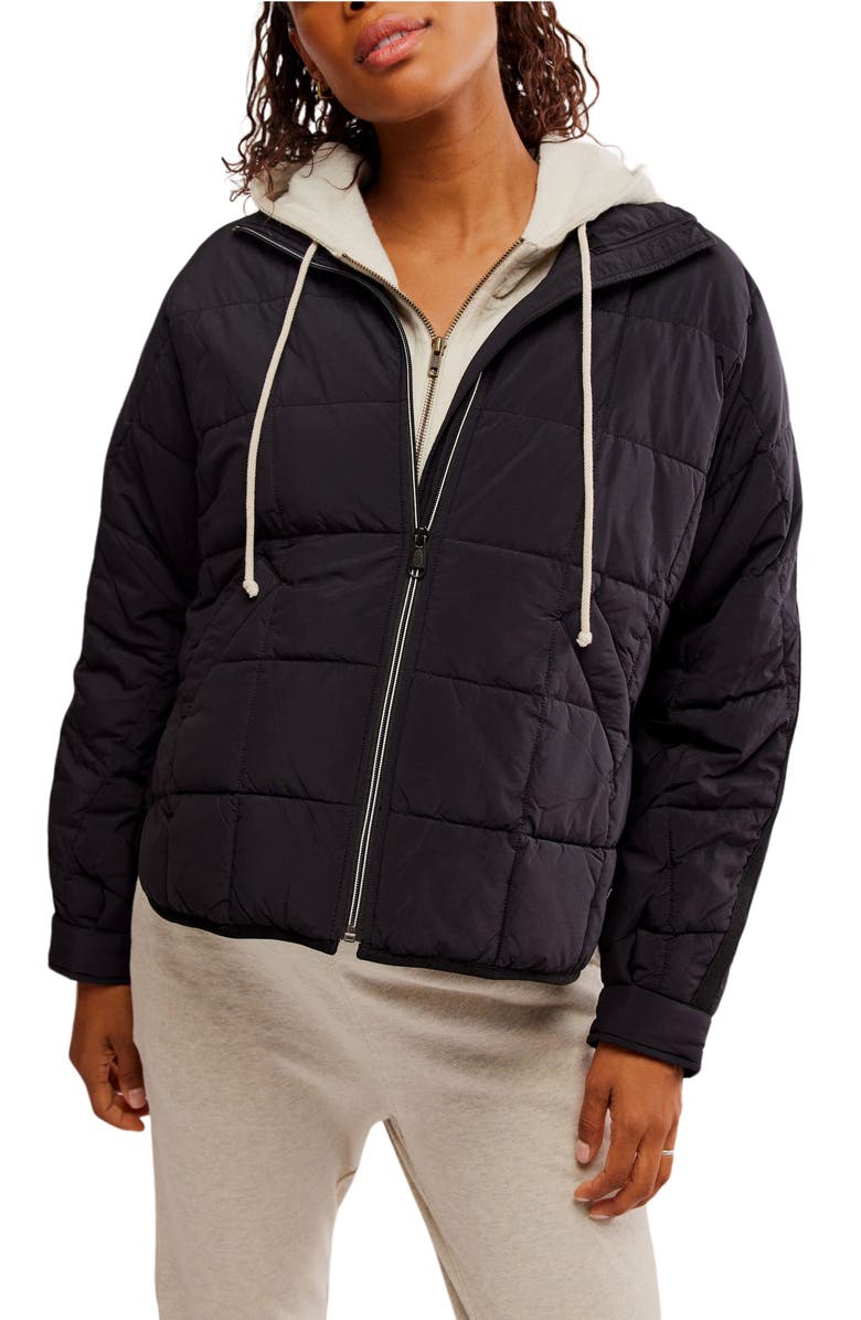 Free People x Hatch Pippa Maternity Puffer Jacket, Main, color, 