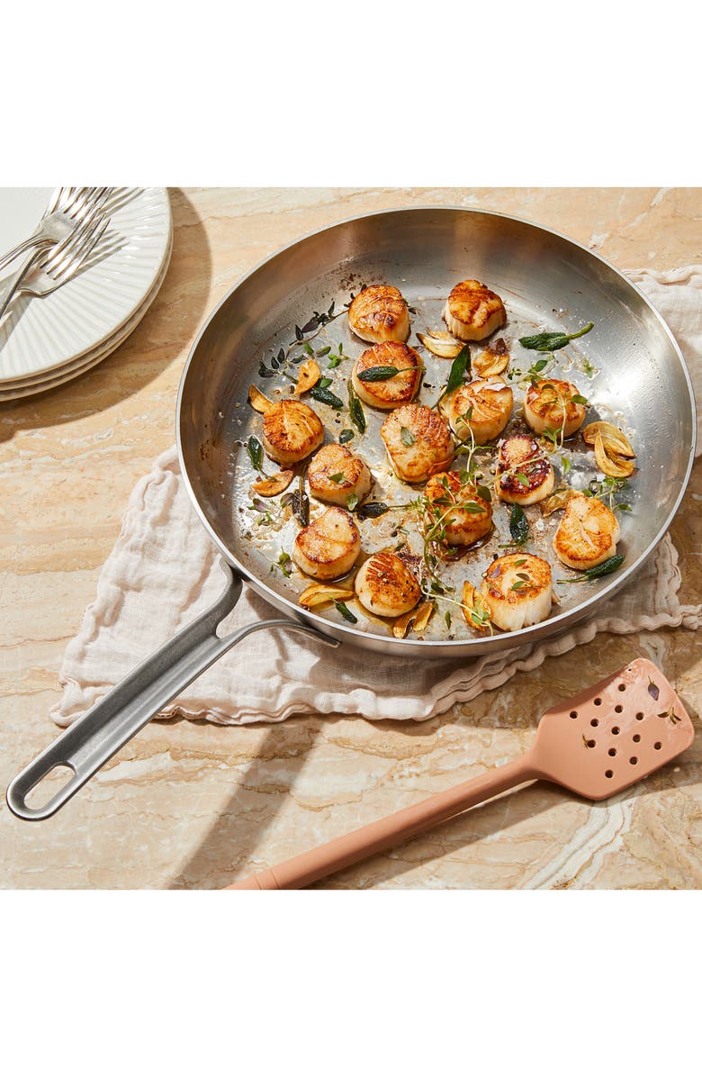 Five Two by Food52 Essential Cookware 12-Inch Covered Nonstick Skillet, Alternate, color,