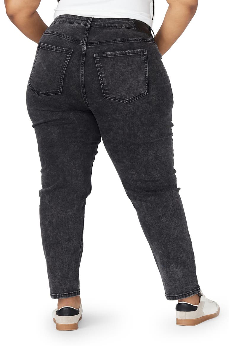 The Leigh Super Stretch Slim Leg Jean, Alternate, color, VINTAGE BLACK