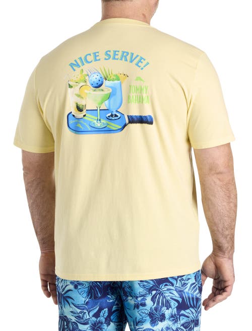 Tommy Bahama Big & Tall Nice Serve Pocket T-shirt In Light