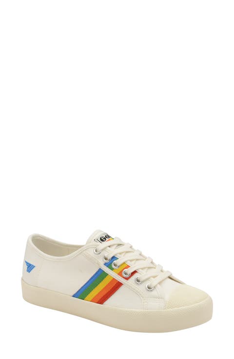 Coaster Rainbow Striped Sneaker
