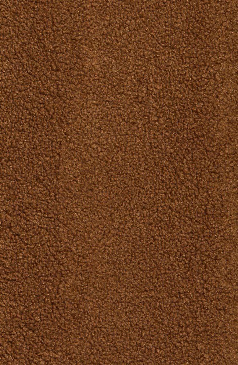  Good American Contour Faux Shearling Jacket, Alternate, color, 