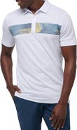 TravisMathew At Altitude Chest Stripe Polo