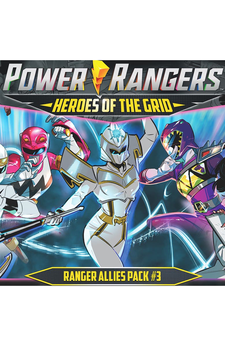 Renegade Game Studios Power Rangers Heroes Of The Grid Ranger Allies Pack #3 Expansion, Alternate, color,