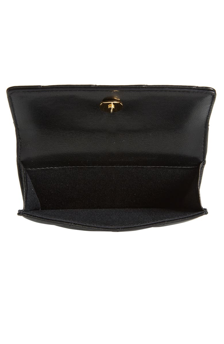 Off-White Jackhammer Quilted Leather Card Case, Alternate, color, 