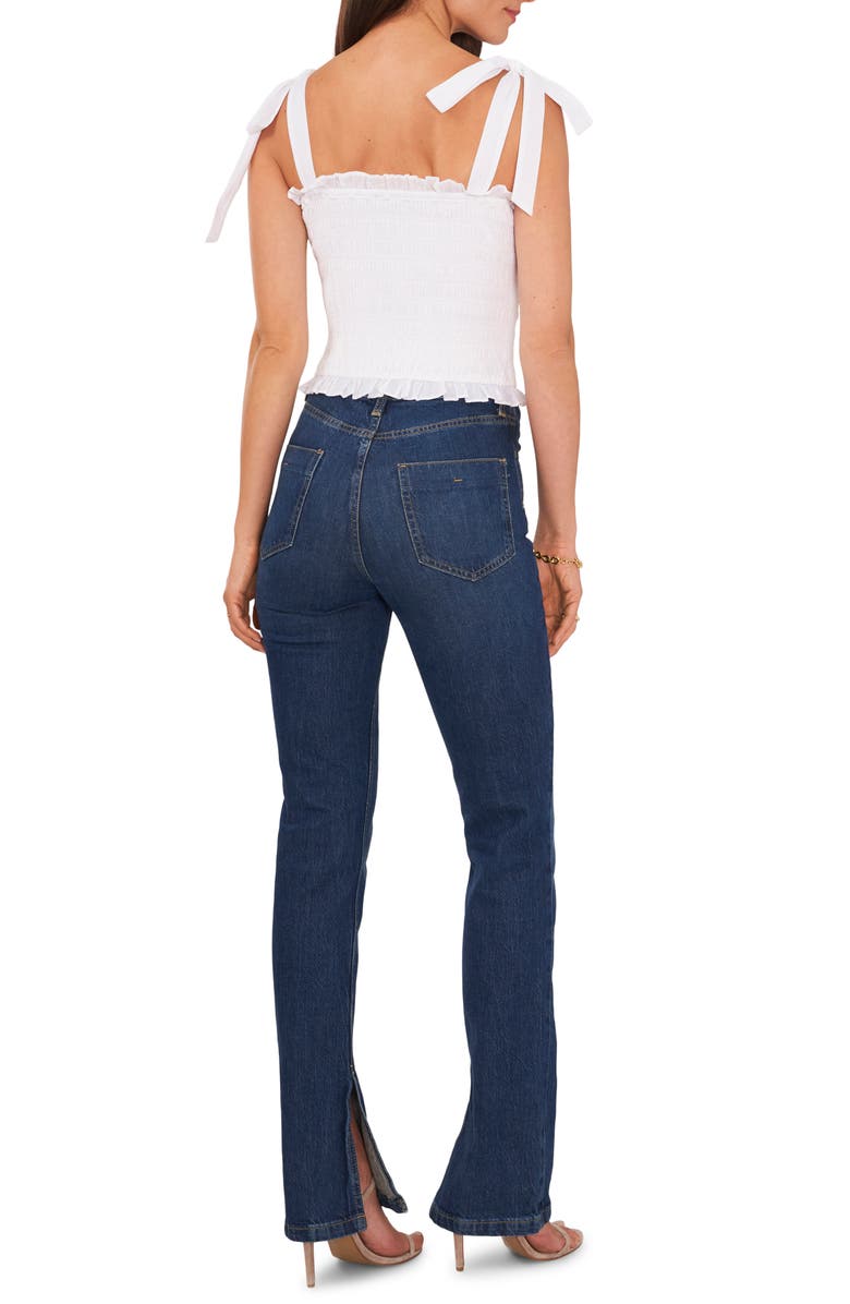 1.STATE Tie Shoulder Cotton Voile Top, Alternate, color, 