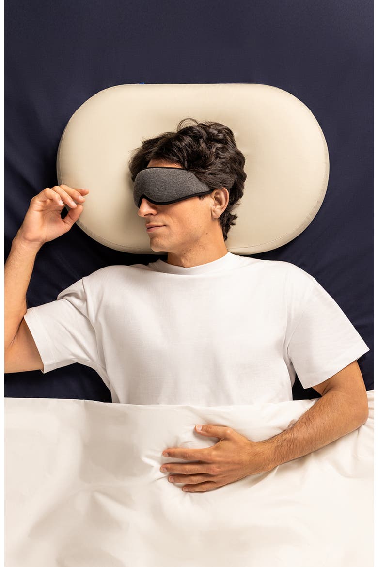 Memory Foam Bed Pillow, Alternate, color, WHITE
