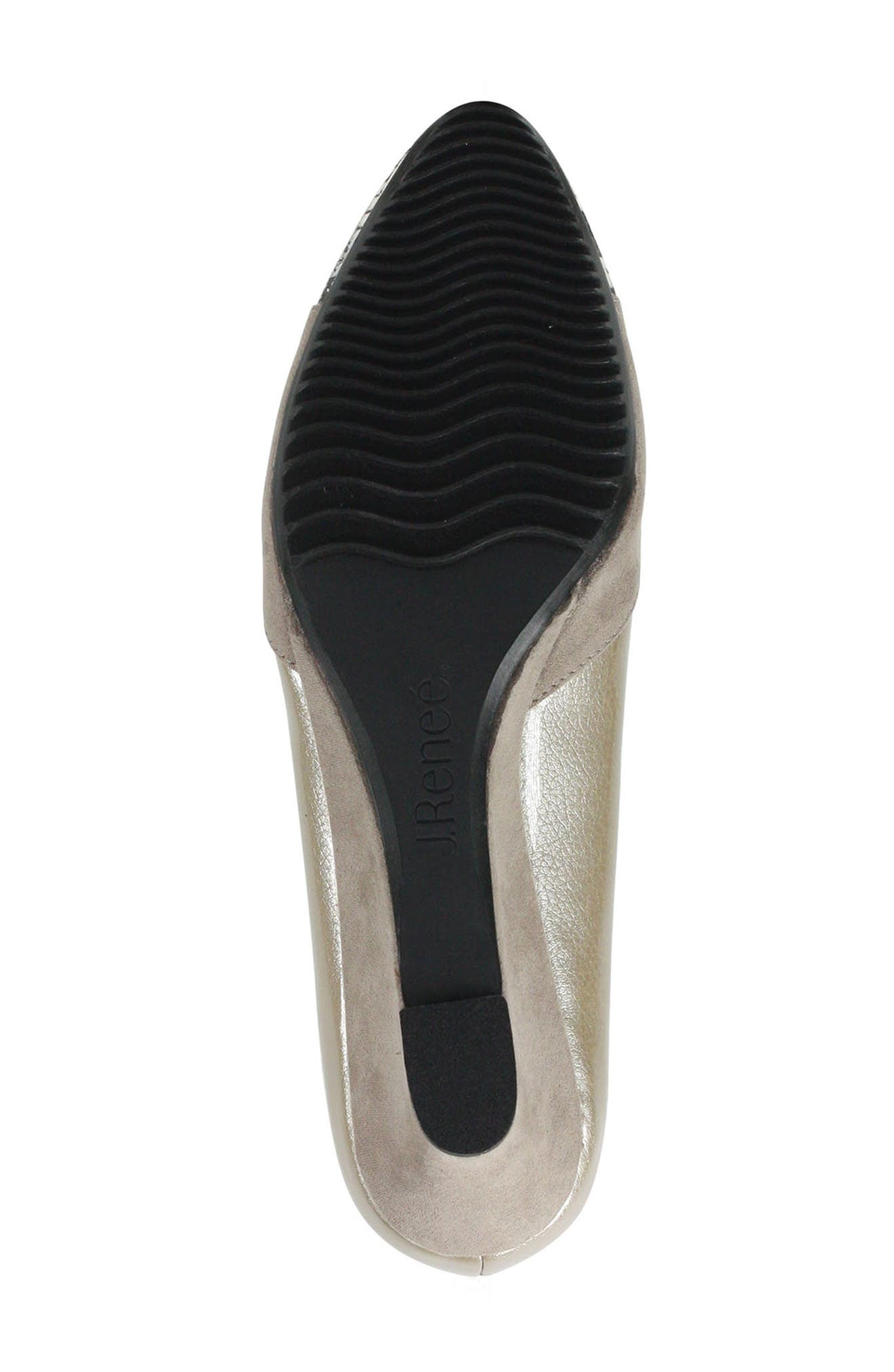 J. Reneé Cap Toe Wedge Pump, Alternate, color, 