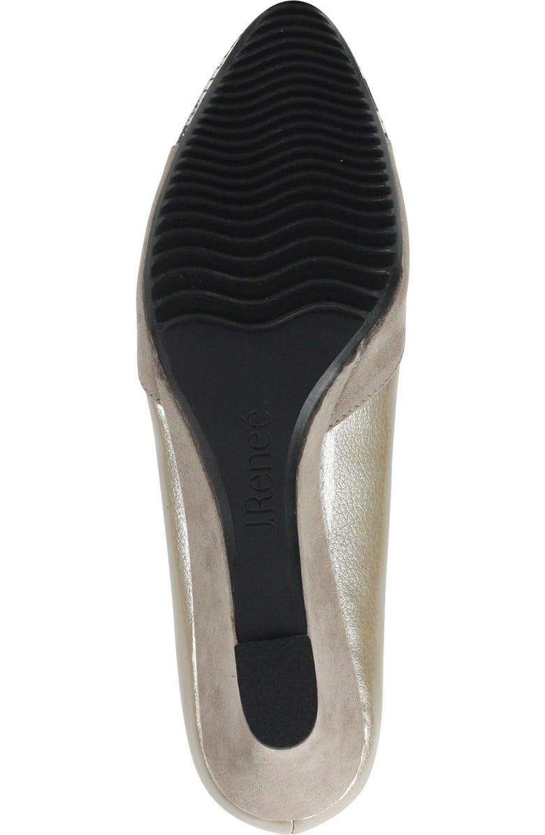J. Reneé Cap Toe Wedge Pump, Alternate, color,