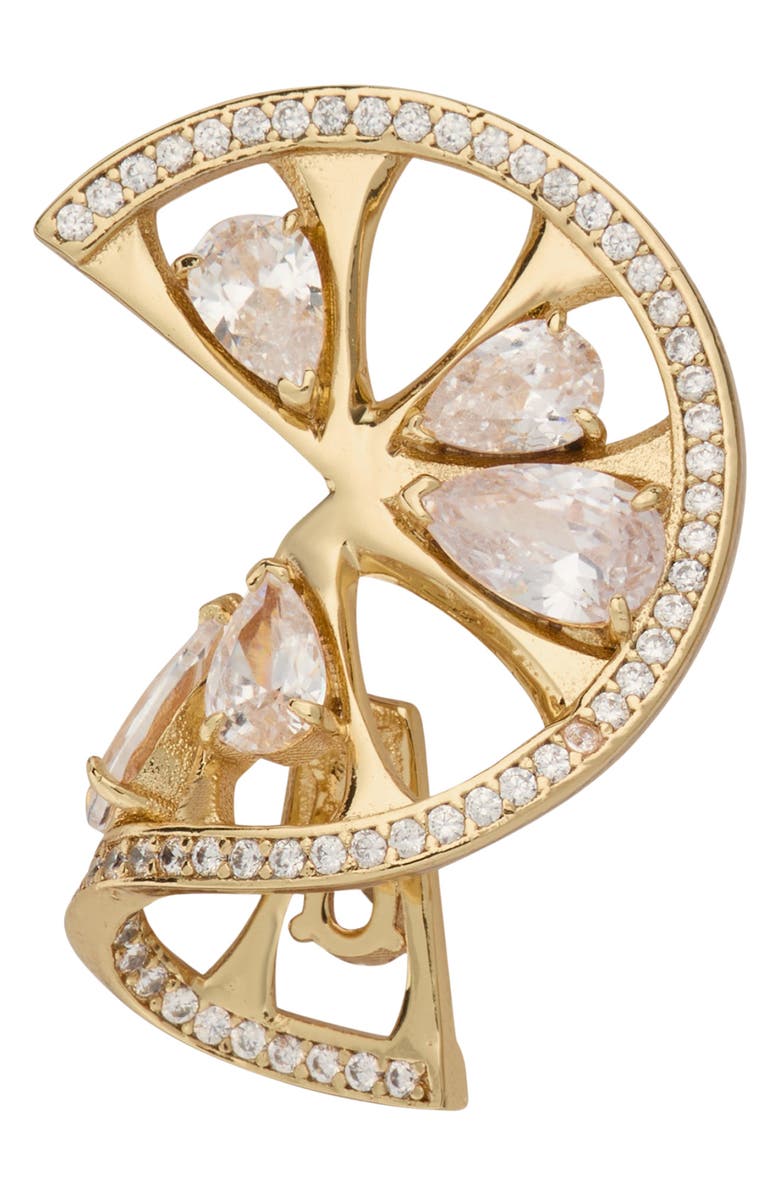 Kate Spade New York twist statement earrings, Alternate, color, 