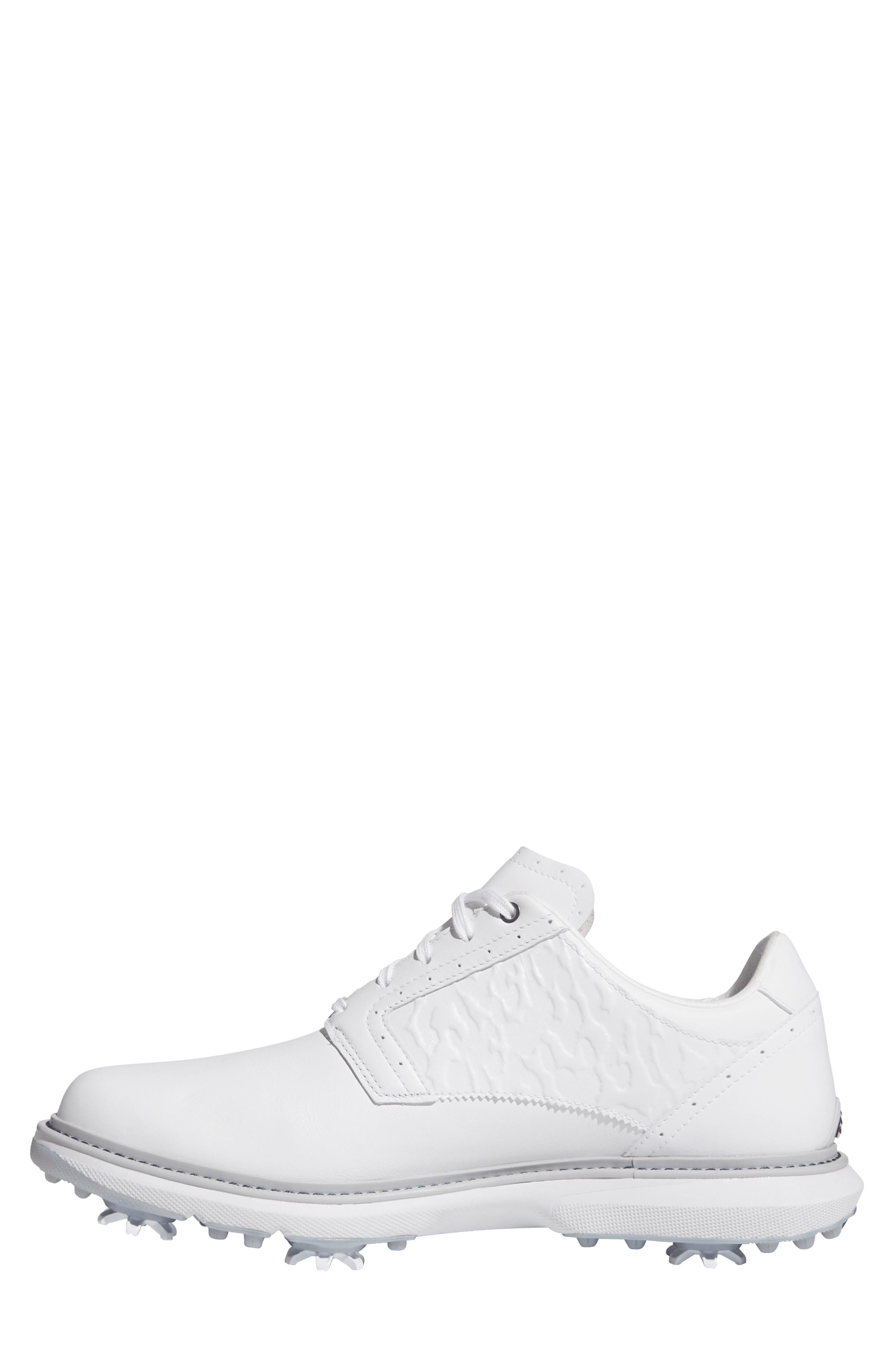 adidas MC70 Golf Shoe, Alternate, color, White/ Silver Metallic