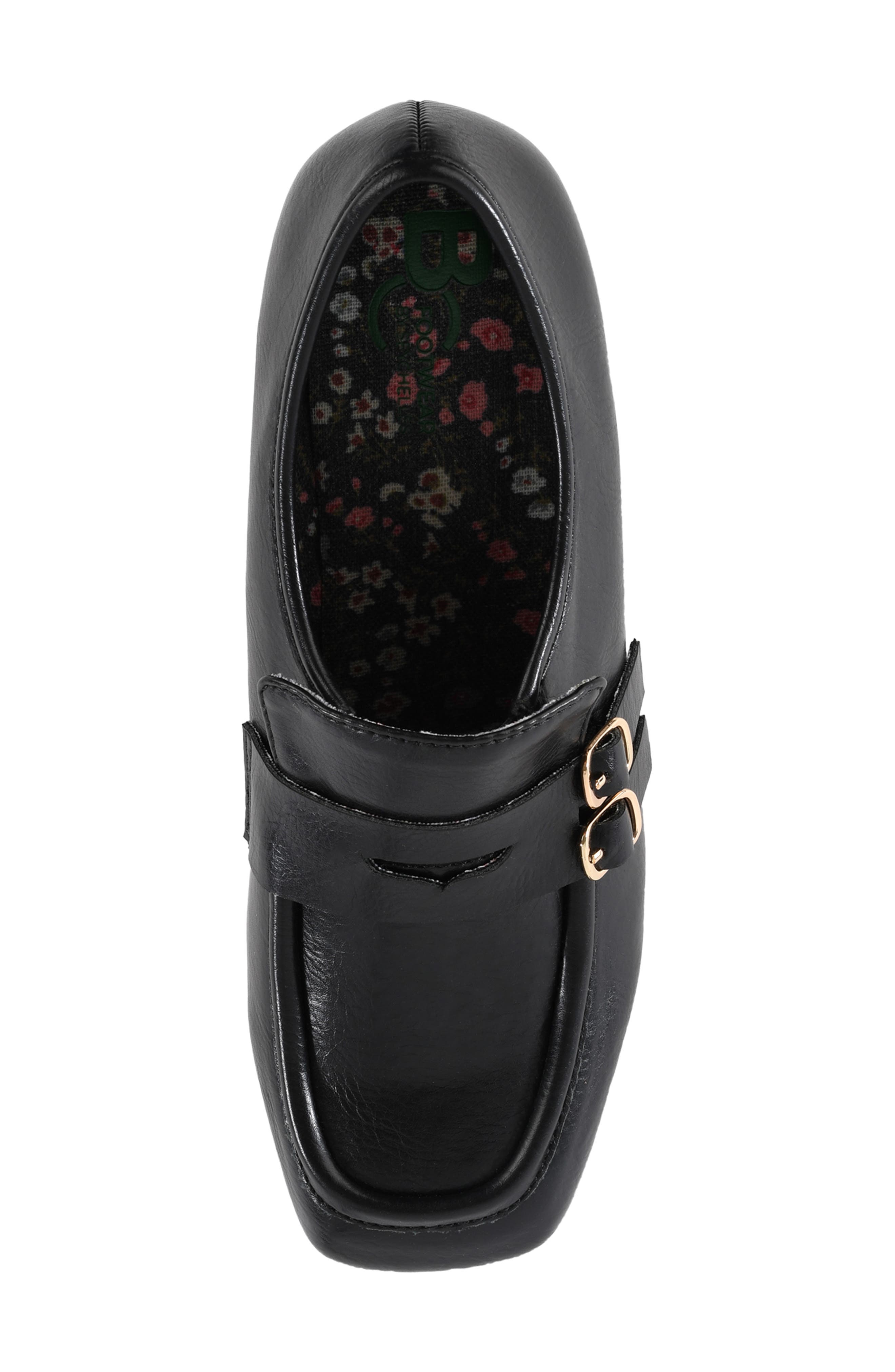 BC Footwear Peace Train Platform Pump, Alternate, color, Black