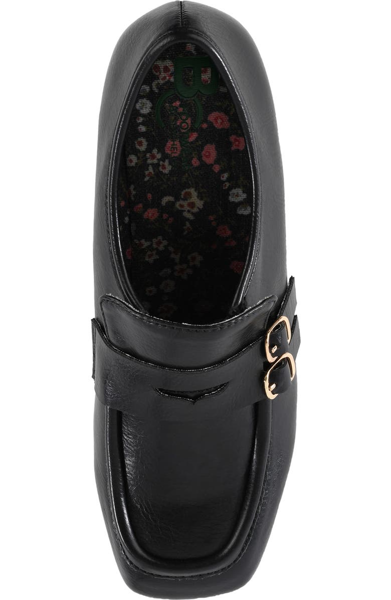 BC Footwear Peace Train Platform Pump, Alternate, color, Black