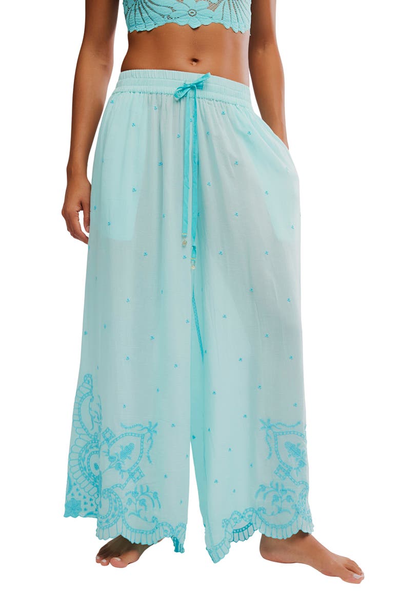 Wishful Thinking Pajama Pants, Main, color, WATERSPOUT