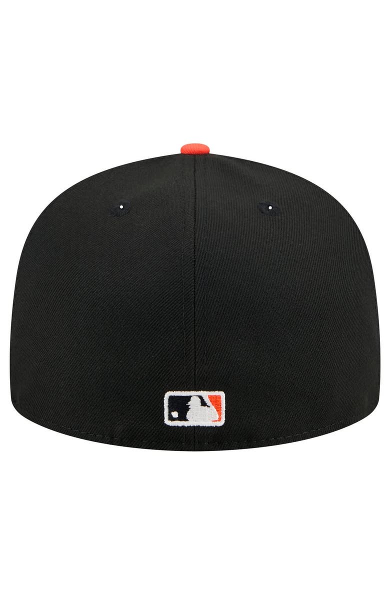 New Era Men's New Era Black Detroit Tigers Shadow Stitch 59FIFTY Fitted Hat, Alternate, color, Black