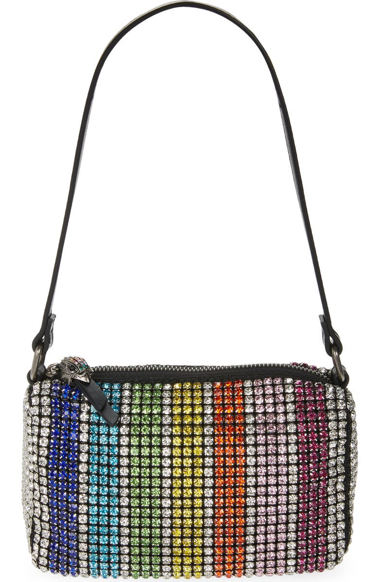 Kurt Geiger London Party Pochette Crystal Shoulder Bag, Main, color,
