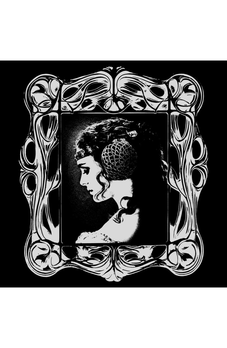 Star Wars: Attack of the Clones Men's Star Wars Attack of the Clones Framed Padme Profile Graphic T-Shirt, Alternate, color, Black