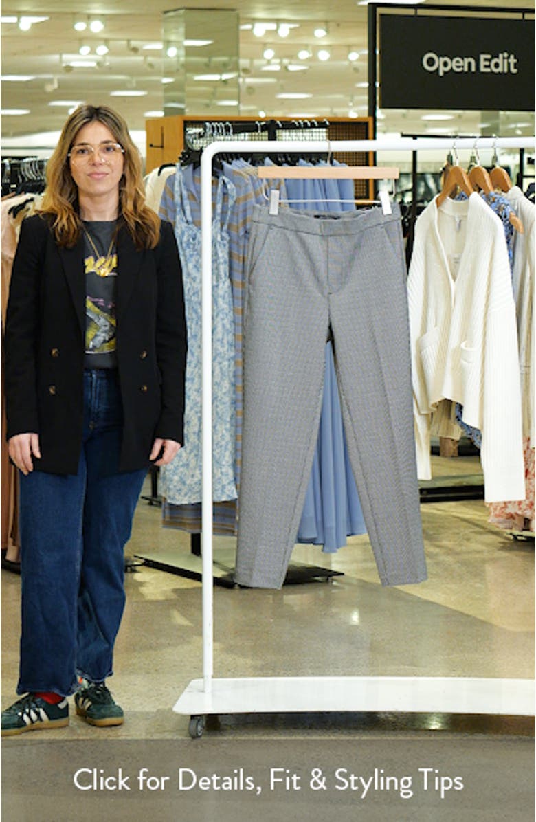 Kayla Check Pull On Pants, sales video thumbnail