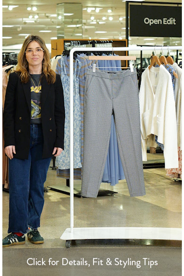 Kayla Check Pull On Pants video