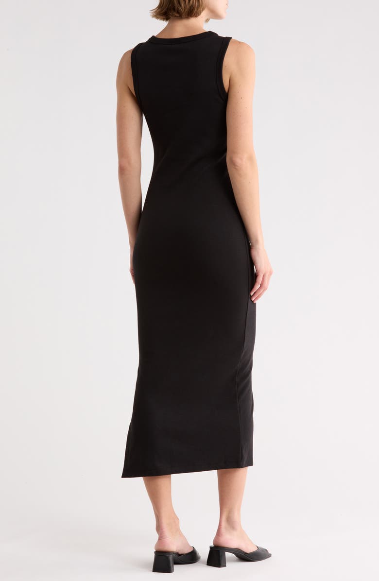 BOSS Nalimera Tank Dress, Alternate, color, Black