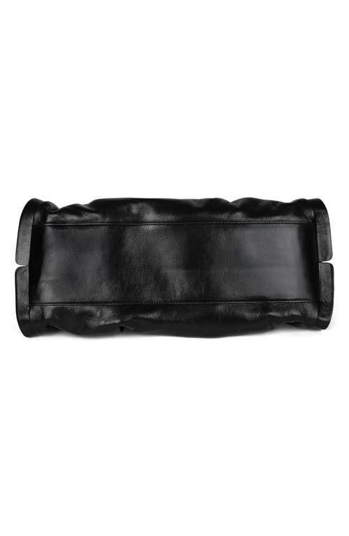 Jeffrey Campbell Mothership Leather Handbag In Black