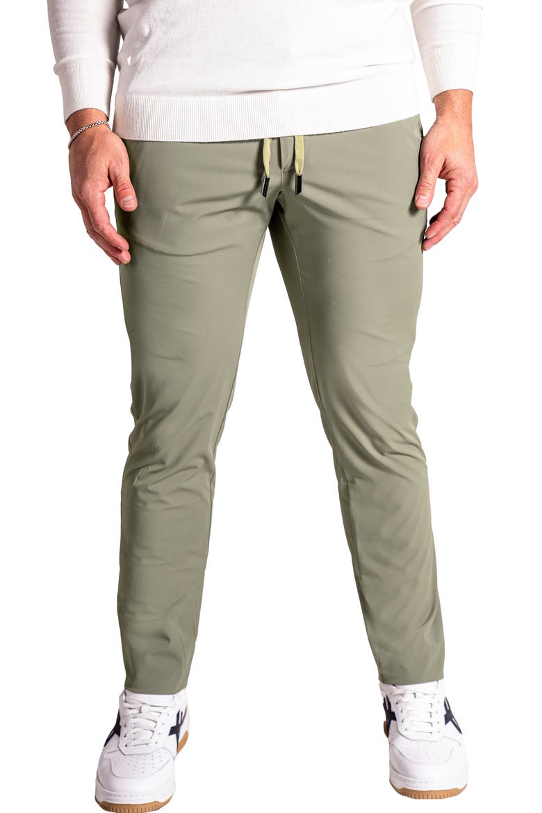 Ascension Drawstring Pants, Main, color, GREEN