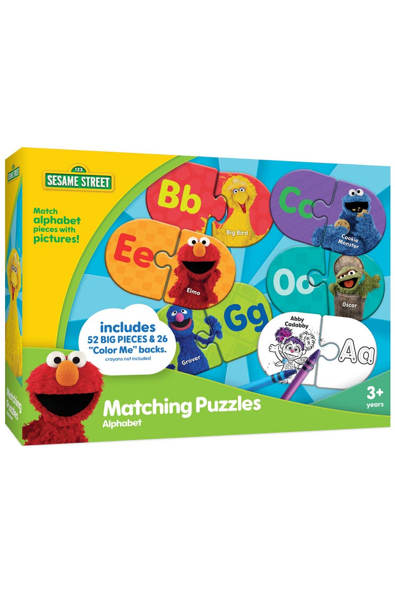 Sesame Street Alphabet Matching Puzzles, Main, color, Multicolor