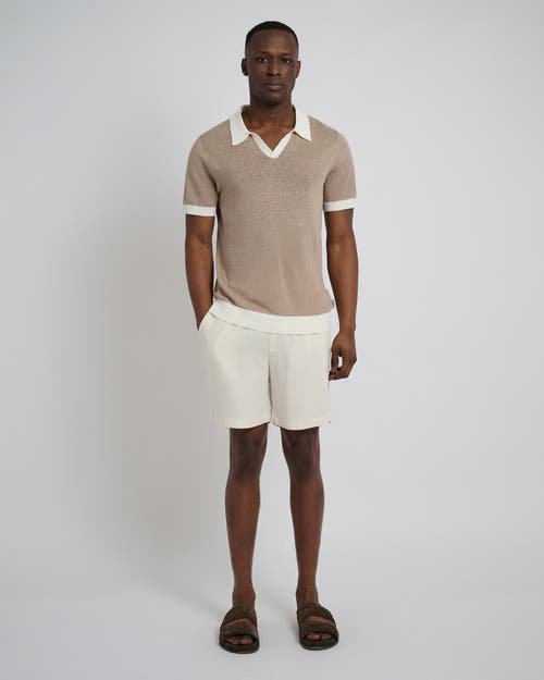 Onia Linen Fixed-waist Short