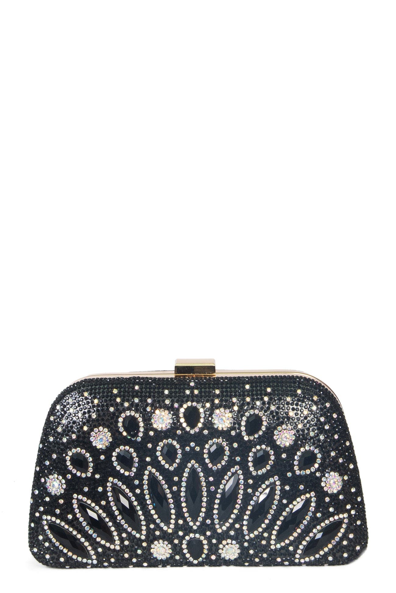Lauren Lorraine Shana Clutch, Alternate, color, Black