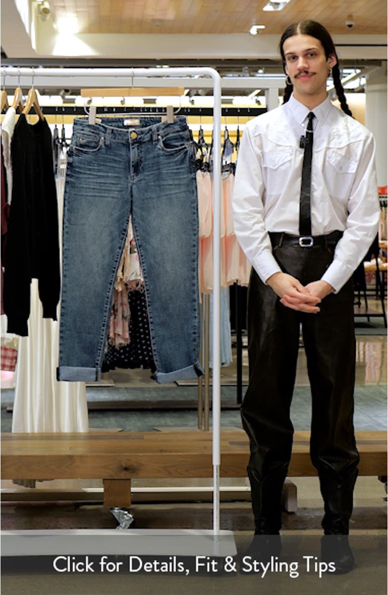 Catherine Mid Rise Boyfriend Jeans, sales video thumbnail