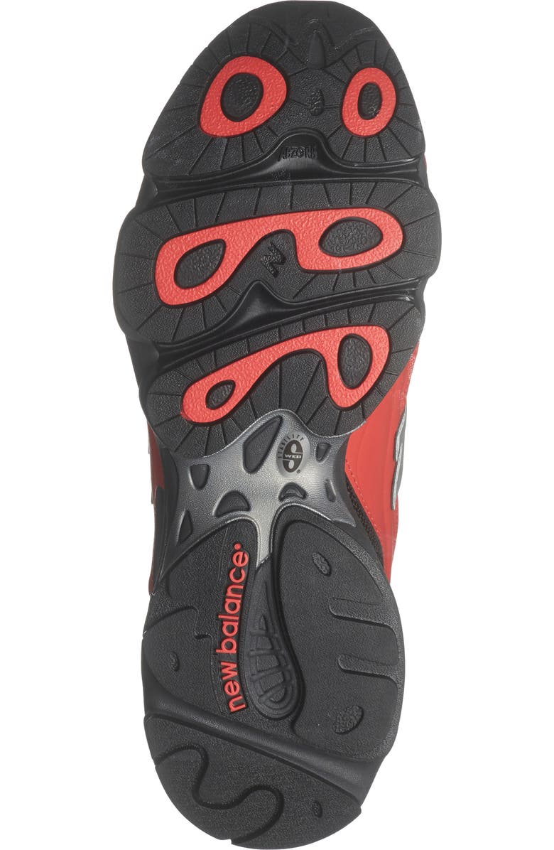 New Balance 1000 Sneaker, Alternate, color, Blast Red/ Metallic Silver