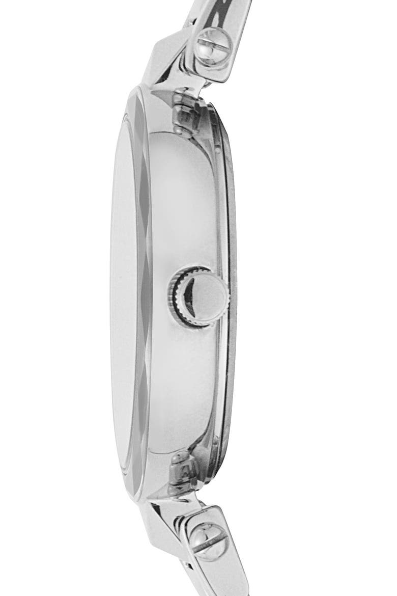 Convent Garden Bracelet Watch, 32mm, Alternate, color, SILVER
