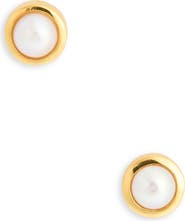 Dean Davidson Signature Genuine Freshwater Pearl Stud Earrings