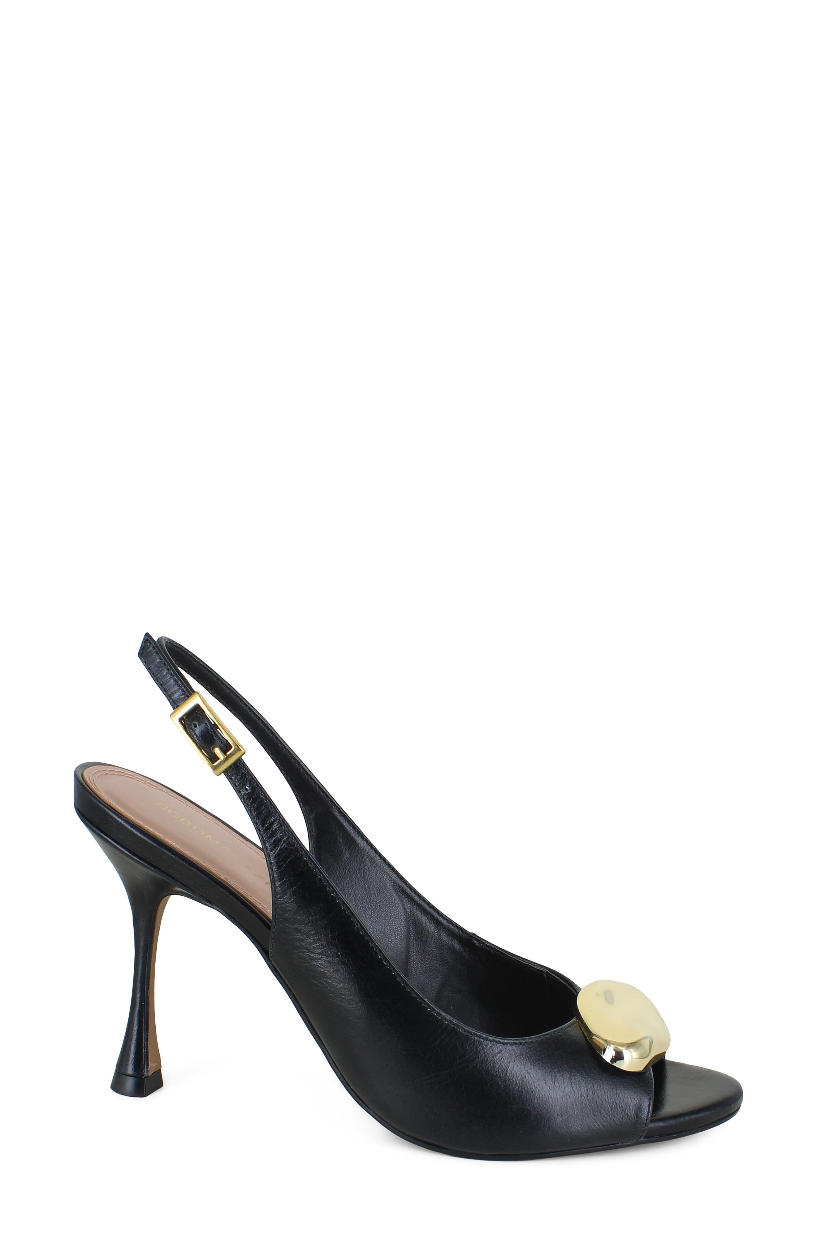 Hayden Slingback Sandal, Alternate, color, BLACK